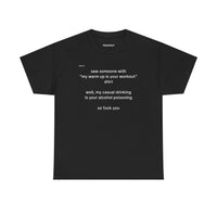 Alc Poisoning graphic tee by Typeshyrt