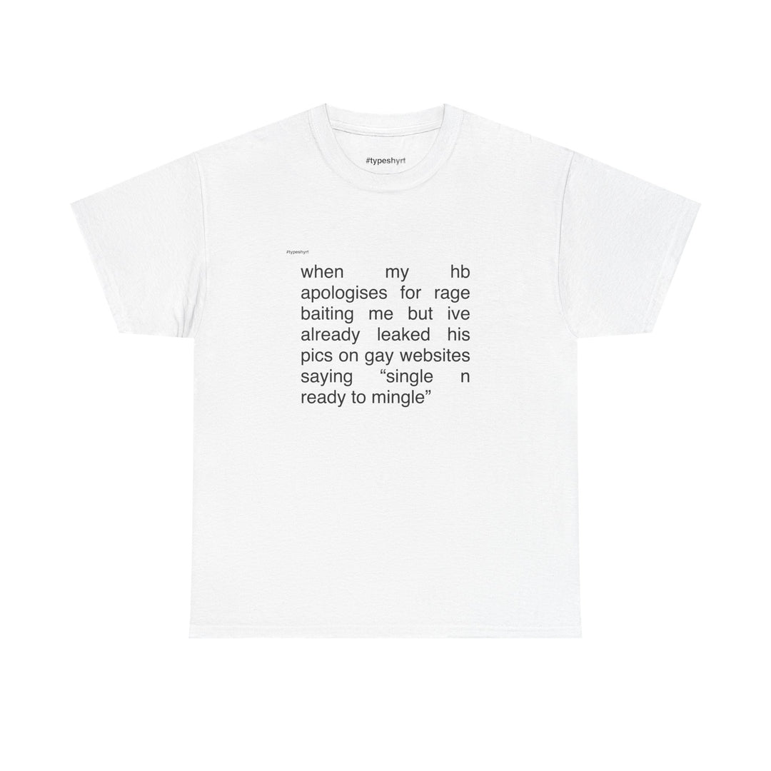 no take backs tee