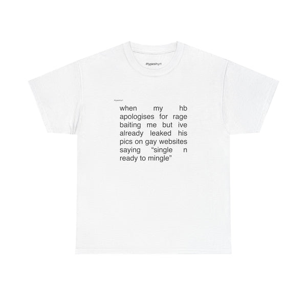 no take backs tee