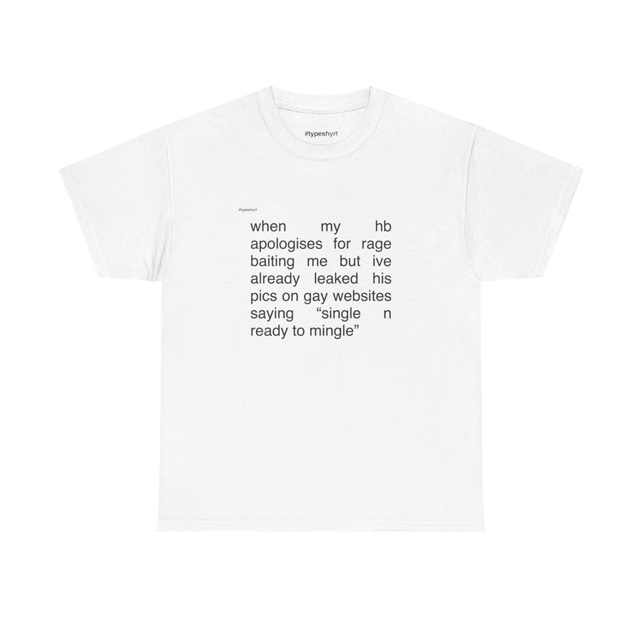 no take backs tee