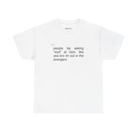 2AM Text graphic tee by Typeshyrt