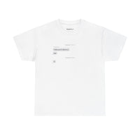 Bye Hi graphic tee by Typeshyrt